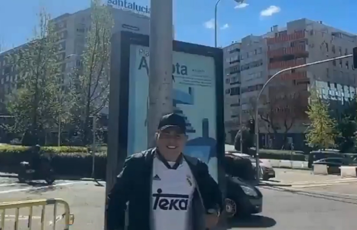 10 godzin podróży i 1300 euro za bilet. Duże poświęcenie kibica Realu [WIDEO]