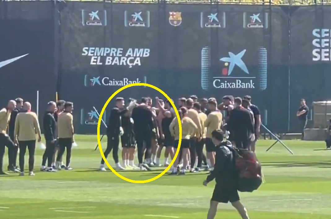 Szpaler dla Szczęsnego. Sceny na treningu Barcelony [WIDEO]