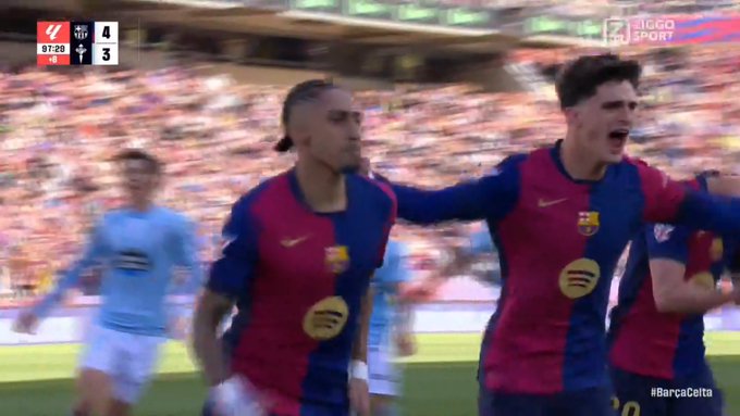 Barcelona zmartwychwstała! Kompletne szaleństwo, Raphinha bohaterem [WIDEO]