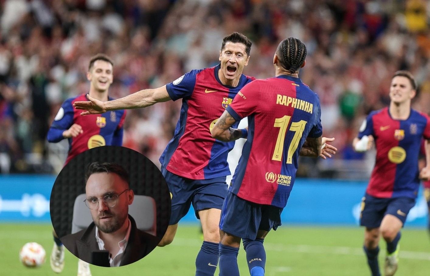 "Na miejscu Flicka nie byłbym zadowolony". Święcicki zabrał głos po meczu Barcelony [WIDEO]