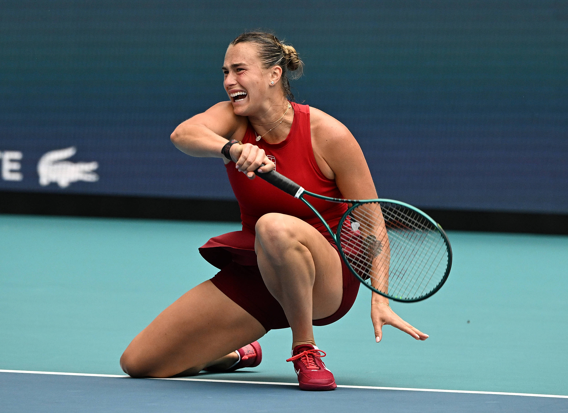 Sabalenka zaszokowała podczas meczu. Nagle chwyciła za telefon [ZDJĘCIE]