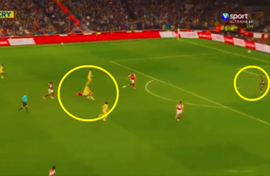 Ach, co to był lob! Perfekcyjny strzał odebrał Arsenalowi zwycięstwo [WIDEO]