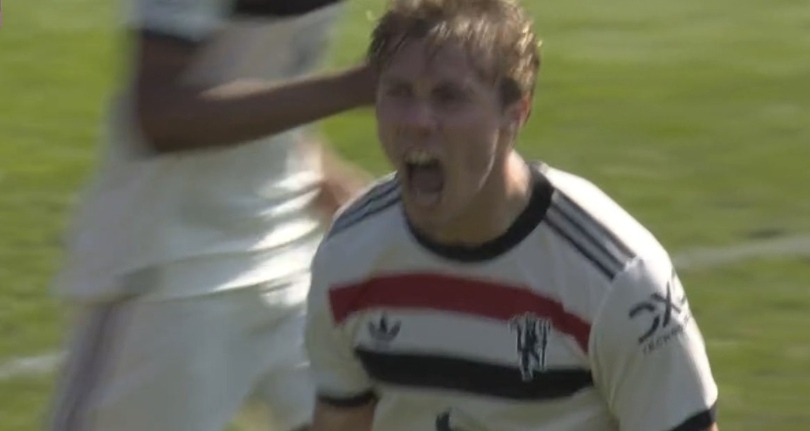 Manchester United uratował się w samej końcówce! Hojlund bohaterem [WIDEO]