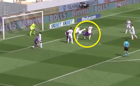 Cudowny gol przewrotką w Serie A! Ależ to zrobił! [WIDEO]