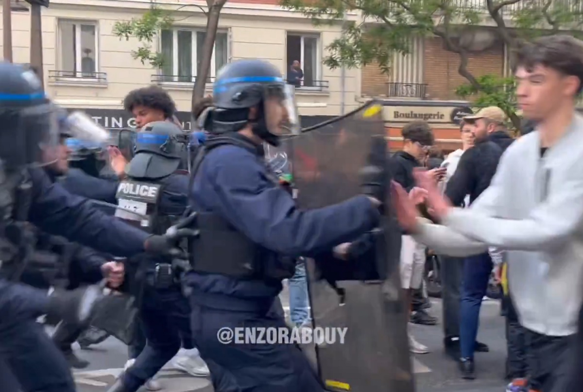 Policja użyła gazu łzawiącego przed hitem LM. Szokujące wieści [WIDEO]