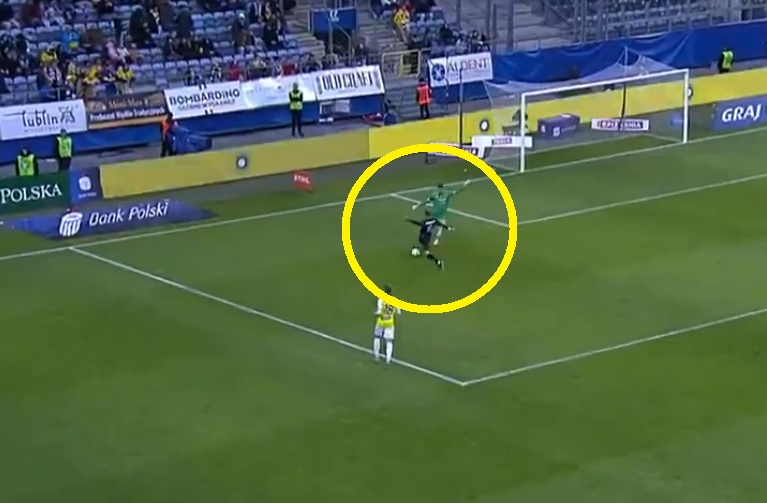 Katastrofa Motoru. Gol-kuriozum w Ekstraklasie [WIDEO]