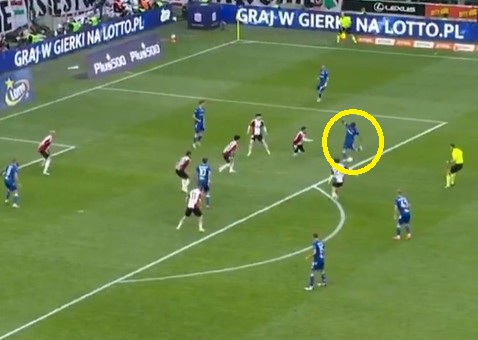 Matko, co za bramka gwiazdy Lecha! Cud! "Gol jak z baśni" [WIDEO]