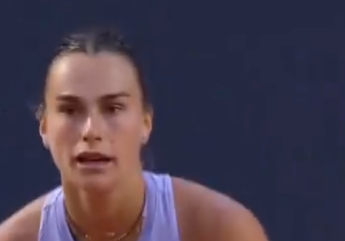 "Zamknij się, ku***". Sabalenka wypaliła na korcie [WIDEO]