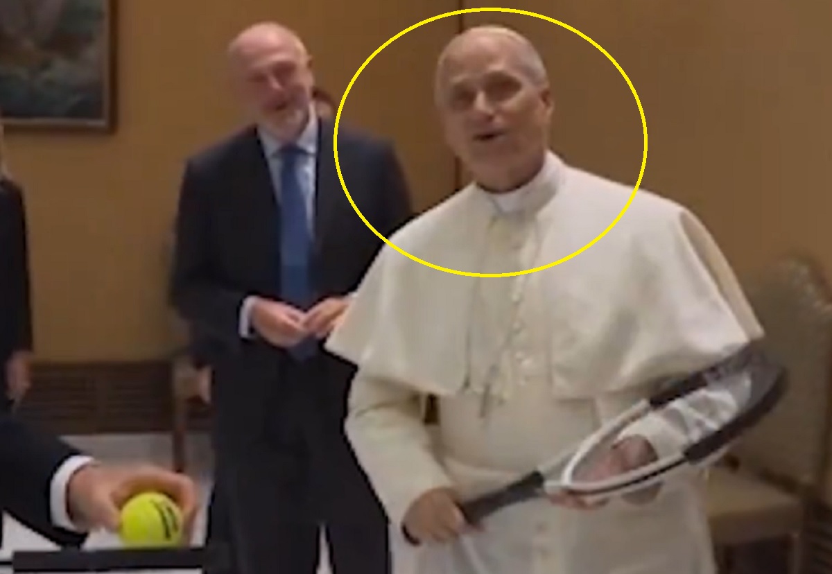Niespodziewana propozycja dla… papieża. Gwiazda tenisa zszokowała [WIDEO]