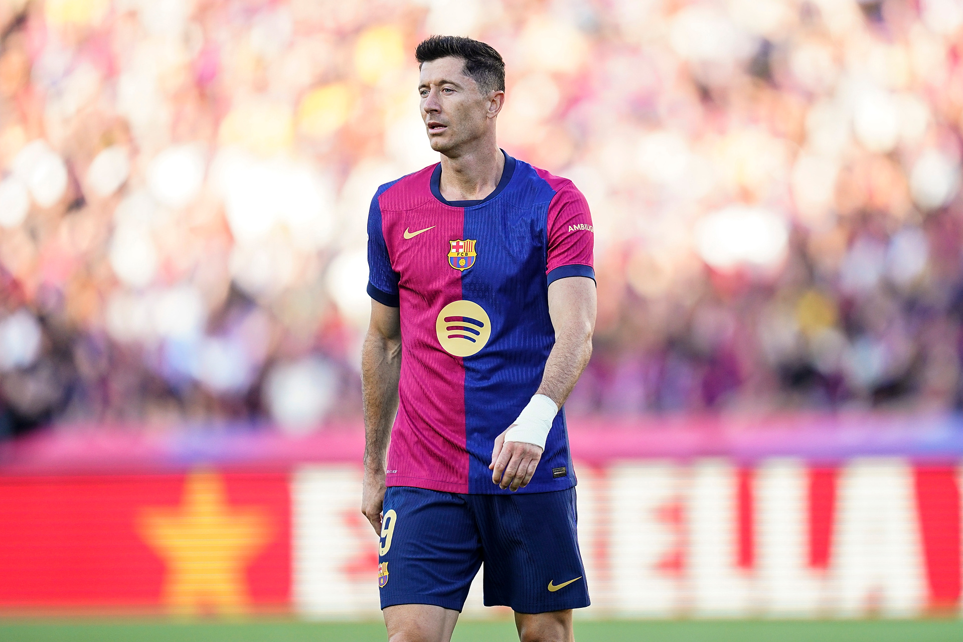 Lewandowski blisko porażki z Mbappe. Tak zareagował Polak
