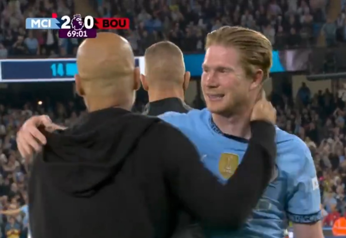 De Bruyne pożegnany na stadionie Man City. Piękne obrazki [WIDEO]