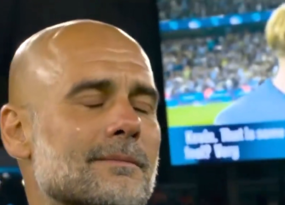 Guardiola nie krył wzruszenia. Tak zachował się podczas pożegnania De Bruyne [WIDEO]