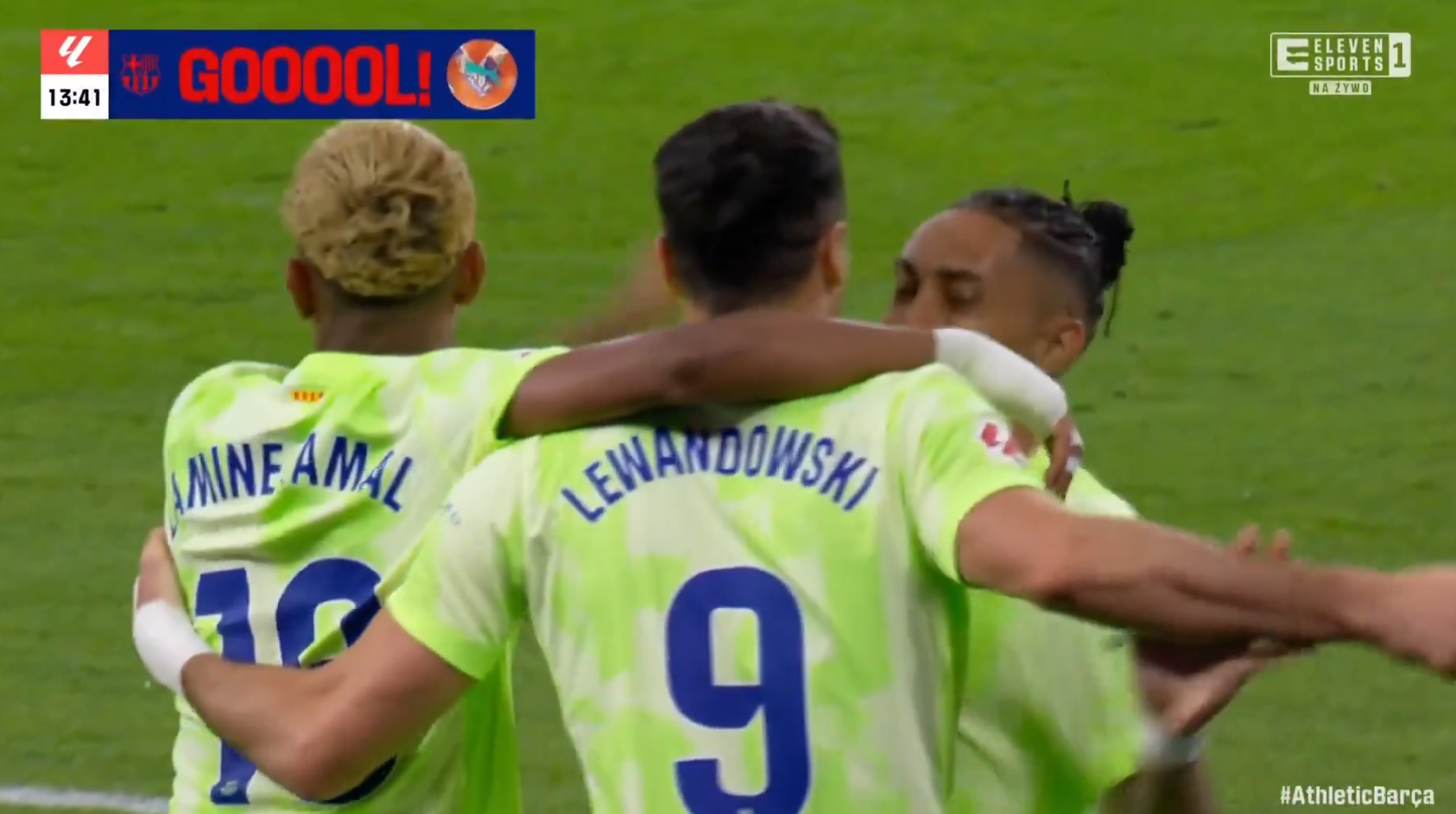 Setny gol Lewandowskiego dla FC Barcelony! Błyskawiczny dublet Polaka! [WIDEO]