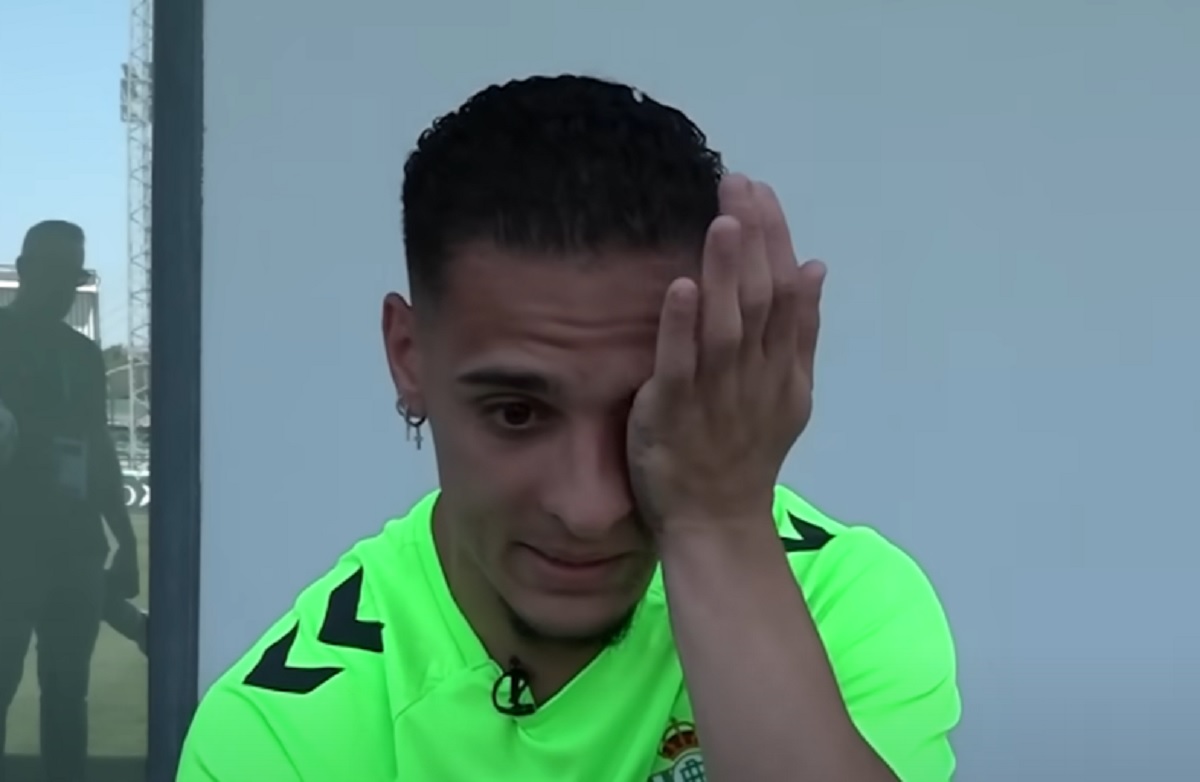 Antony zalał się łzami. Tak wspomina pobyt w Manchesterze