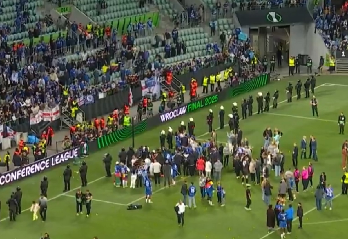 Legenda Chelsea zgubiła… syna. Sceny po finale Ligi Konferencji [WIDEO]
