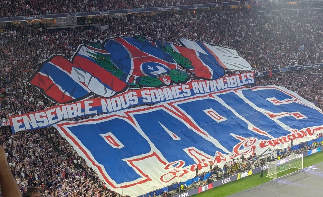 Mistrzowska forma kibiców PSG. Piękny początek finału LM [ZDJĘCIE]