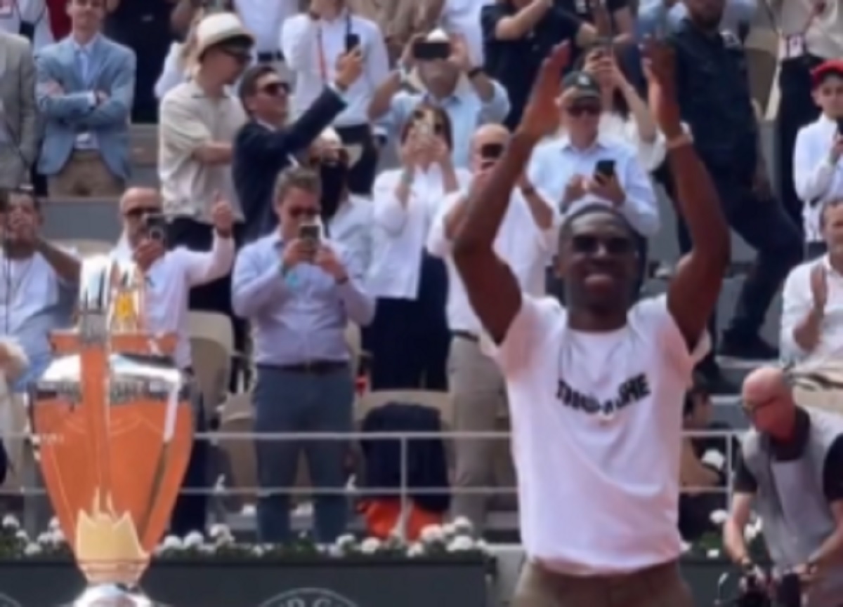 Dembele na Roland Garros. Moment chwały [ZDJĘCIE]