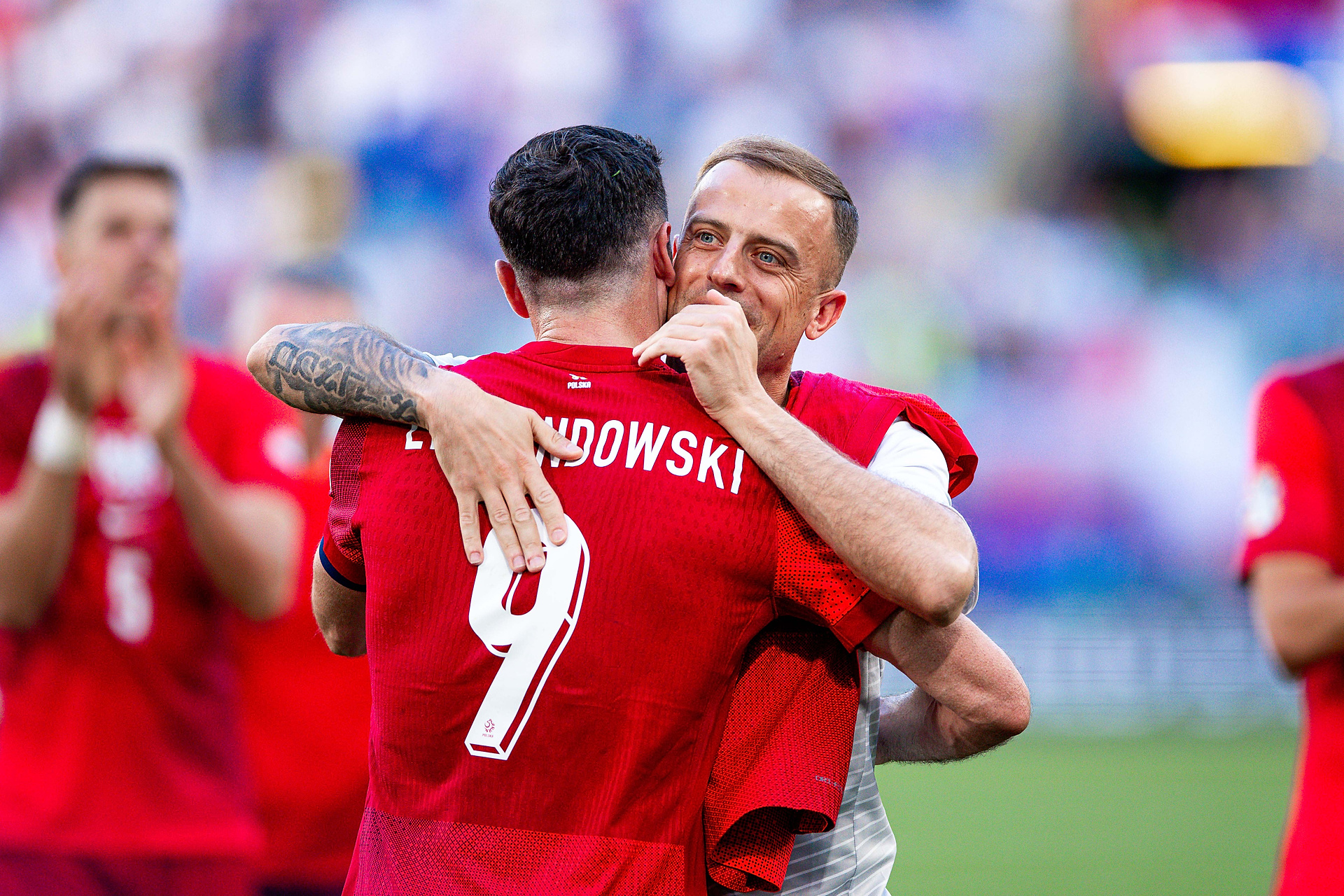 Grosicki znów zapytany o Lewandowskiego. Kompletnie pominął kapitana