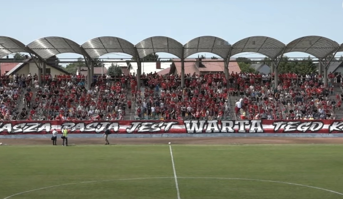 Co za widok w sparingu. Kibice Widzewa znów to zrobili [ZDJĘCIE]