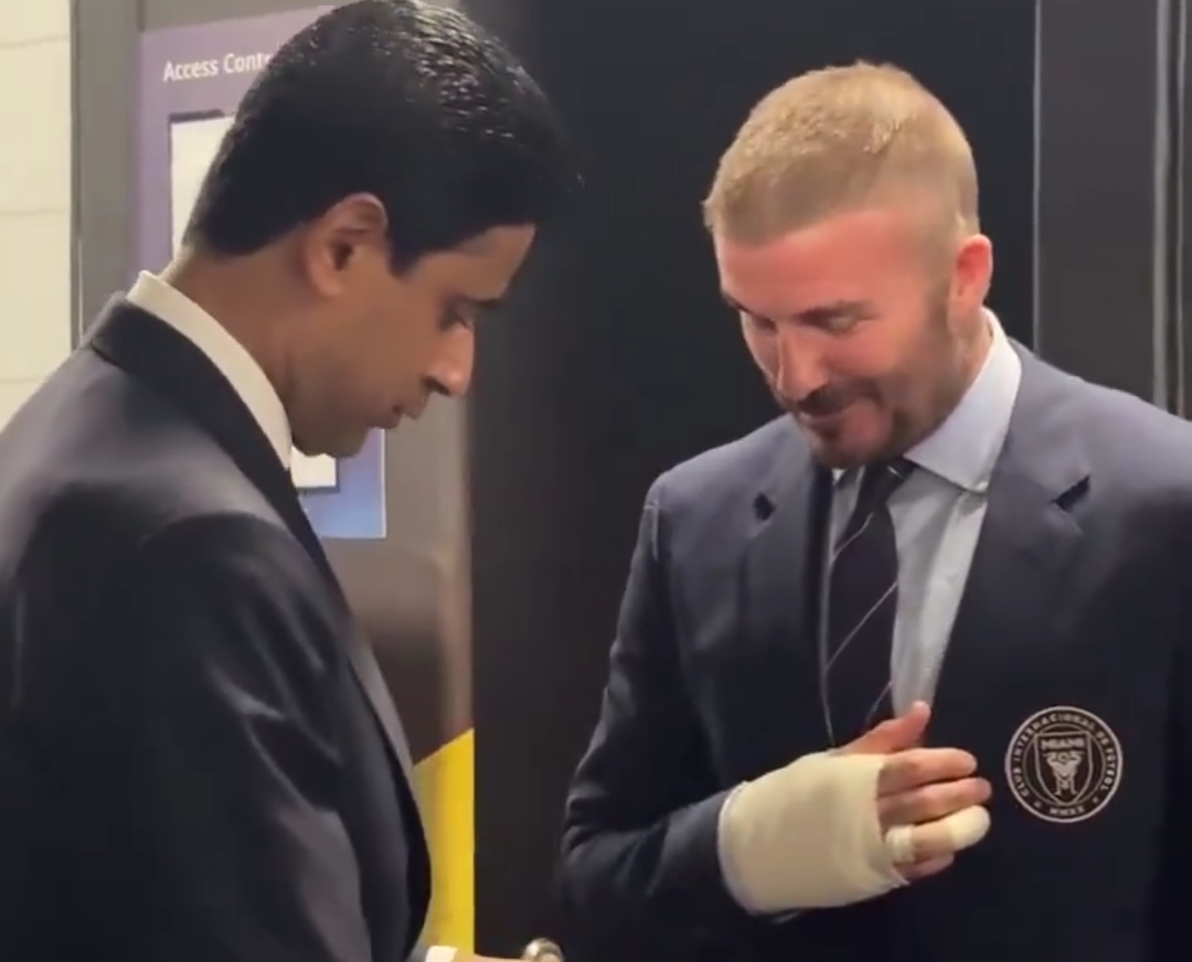 Taki prezent dostał Beckham od prezesa topowego klubu. Trzeba to zobaczyć [ZDJĘCIE]