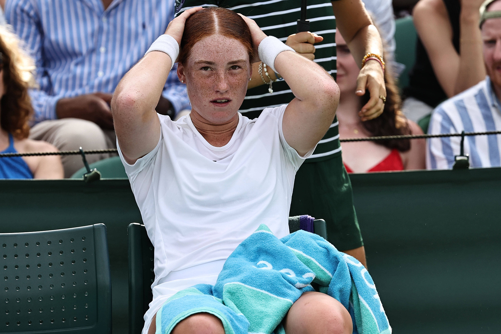 Śmiać się czy płakać? Absurdalna kontuzja na Wimbledonie [ZDJĘCIE]