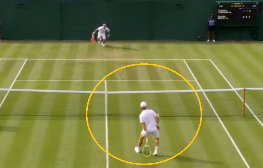 Moutet zwariował! To będzie zagranie Wimbledonu?! [WIDEO]