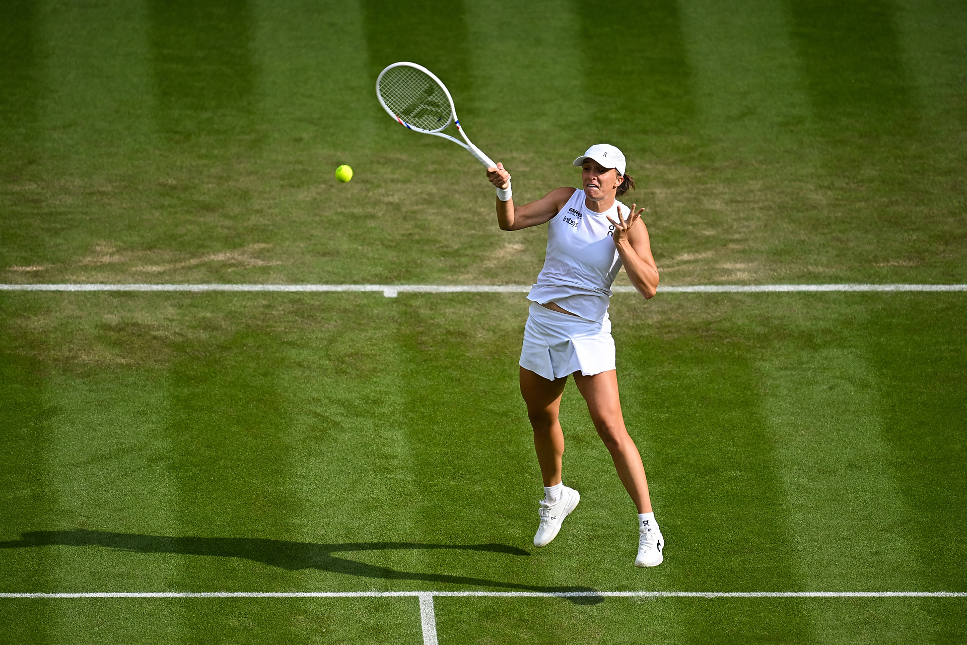 Iga Świątek w półfinale Wimbledonu! Polka pewnie pokonuje Ludmiłę Samsonową! [RELACJA]