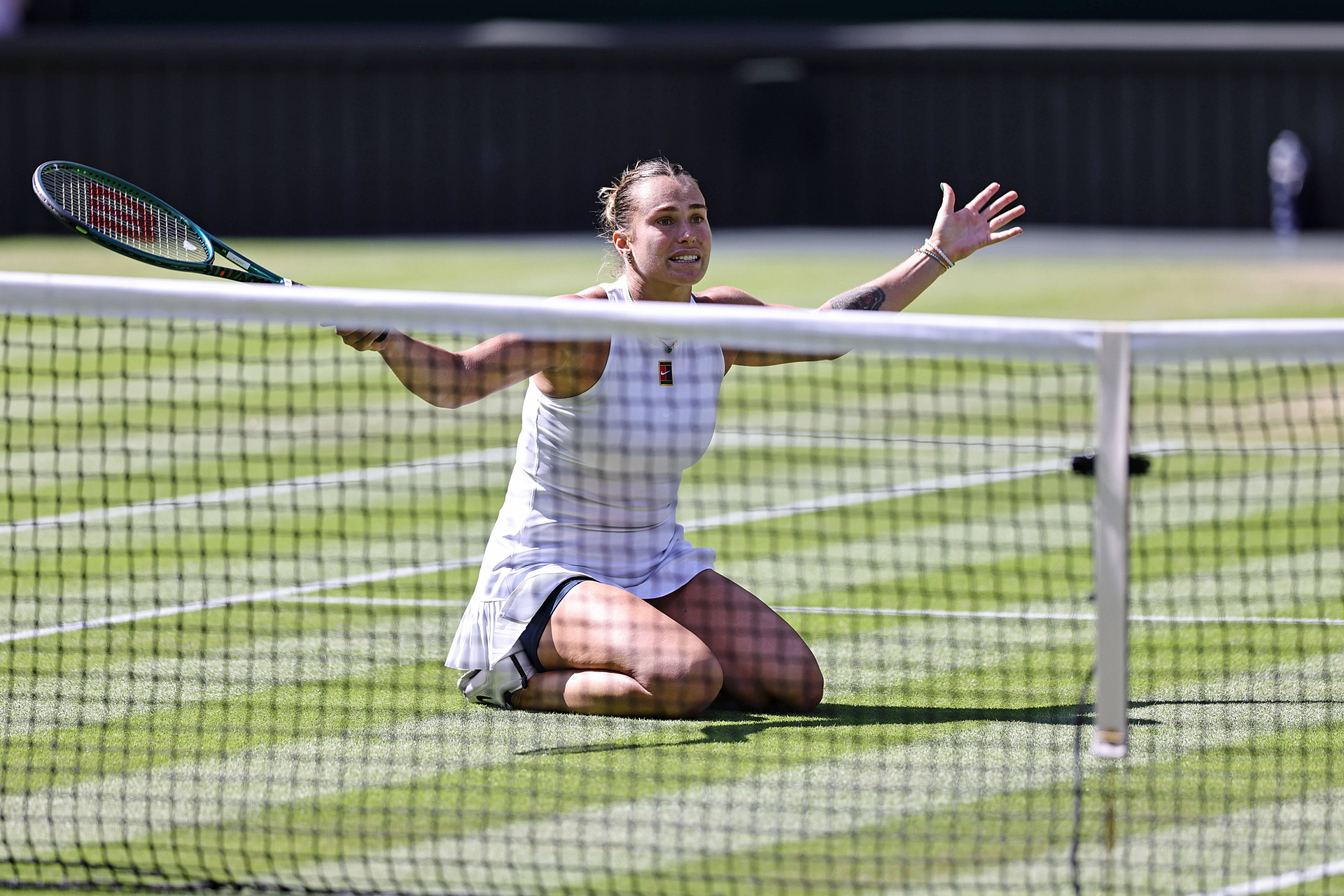 Koniec Sabalenki na Wimbledonie! Sensacja w półfinale [WIDEO]