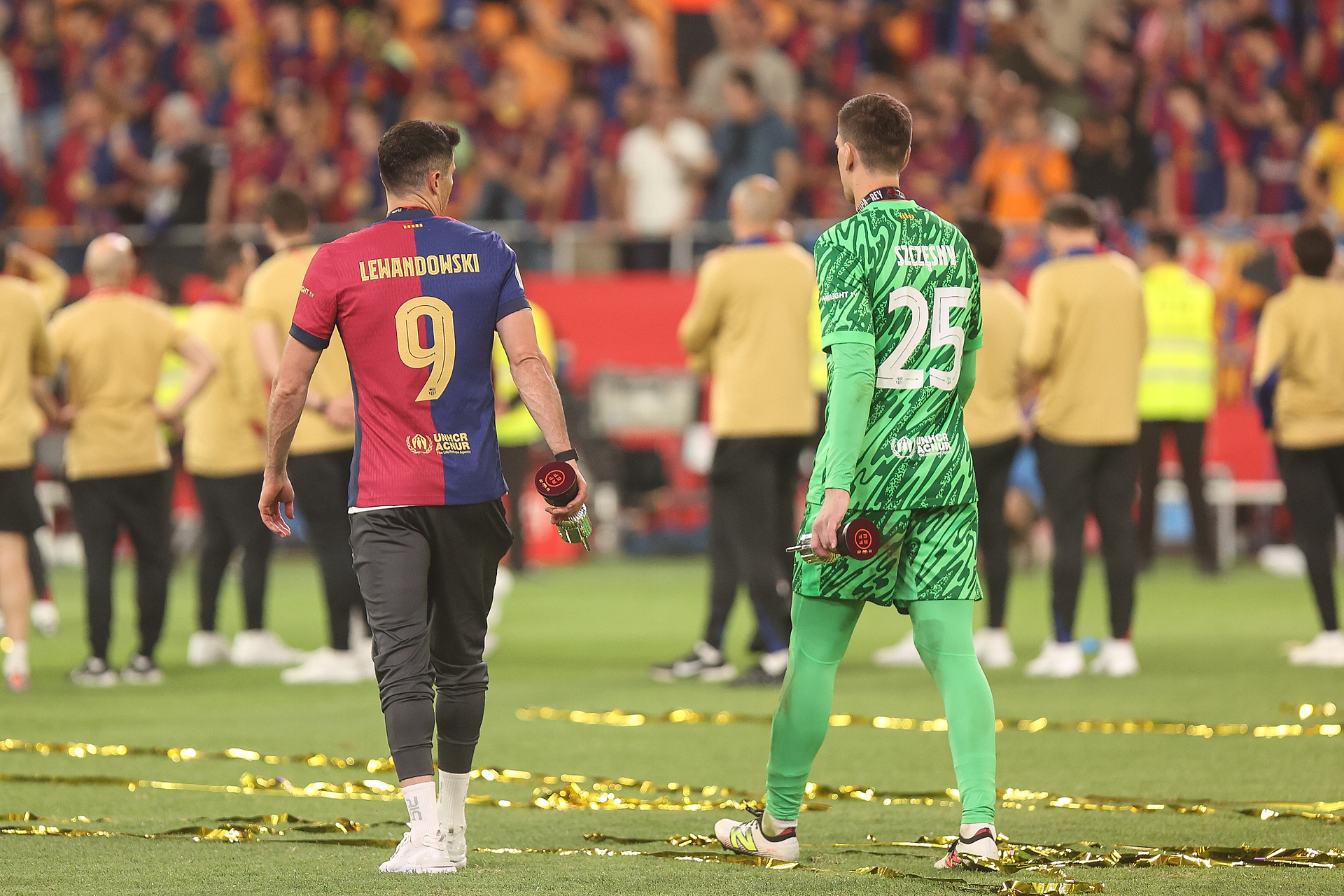 Szczęsny wskazał najlepszego napastnika w historii. Nie wybrał Lewandowskiego [WIDEO]