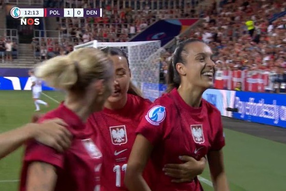 Pierwszy gol Polek na EURO! Historyczna chwila kadry [WIDEO]