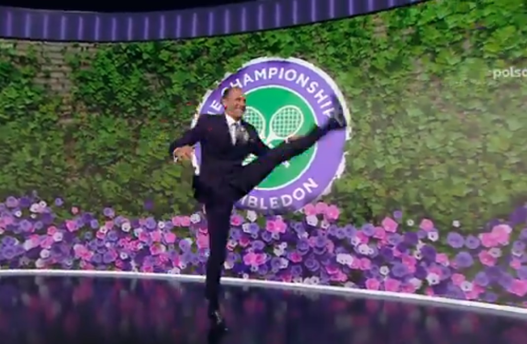 Tak Kubot świętował sukces Świątek. Sceny w studiu Polsatu [WIDEO]
