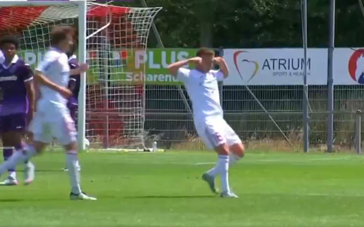 Piłkarz Rakowa rozjuszył kibiców. Tak cieszył się z bramki [WIDEO]