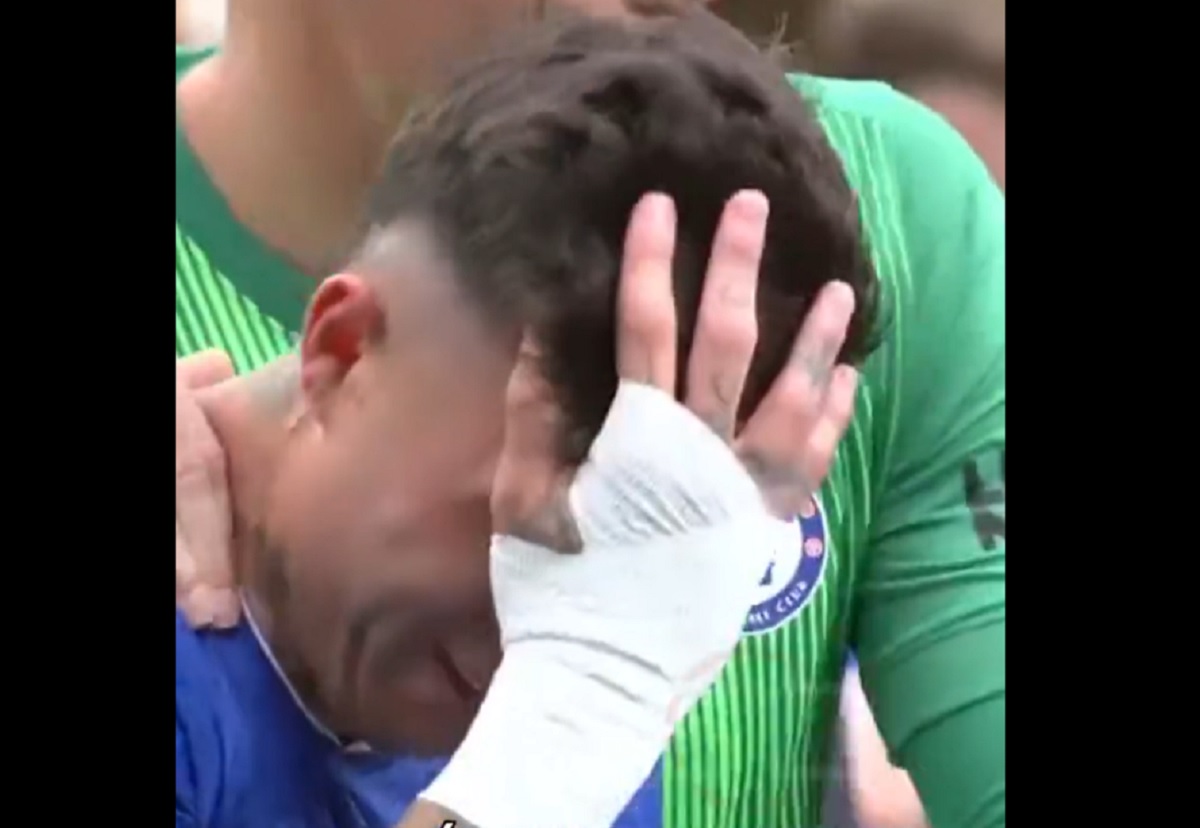Gwiazda Chelsea zalała się łzami. Emocje wzięły górę po finale KMŚ [WIDEO]