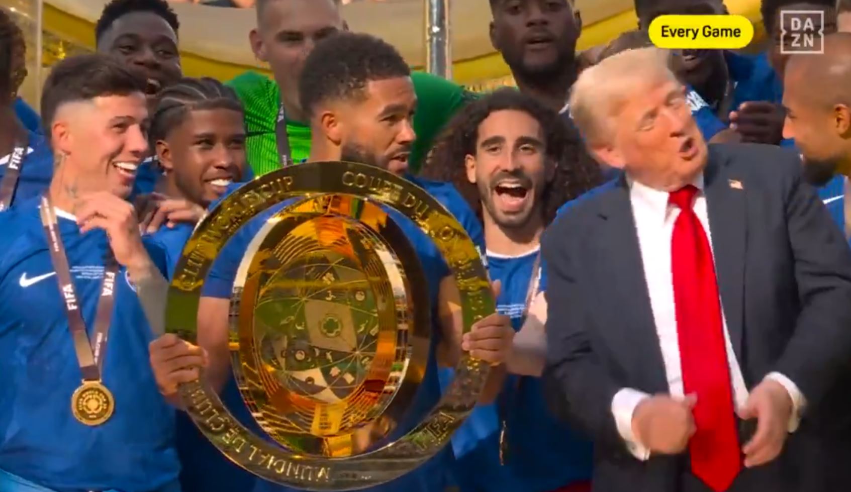 "Byłem śmiertelnie przerażony". Gracz Chelsea o spotkaniu z Trumpem