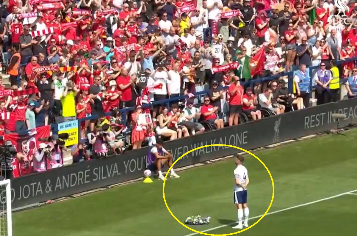 Hołd rywali Liverpoolu dla Joty. Wzruszające obrazki na murawie [ZDJĘCIE]