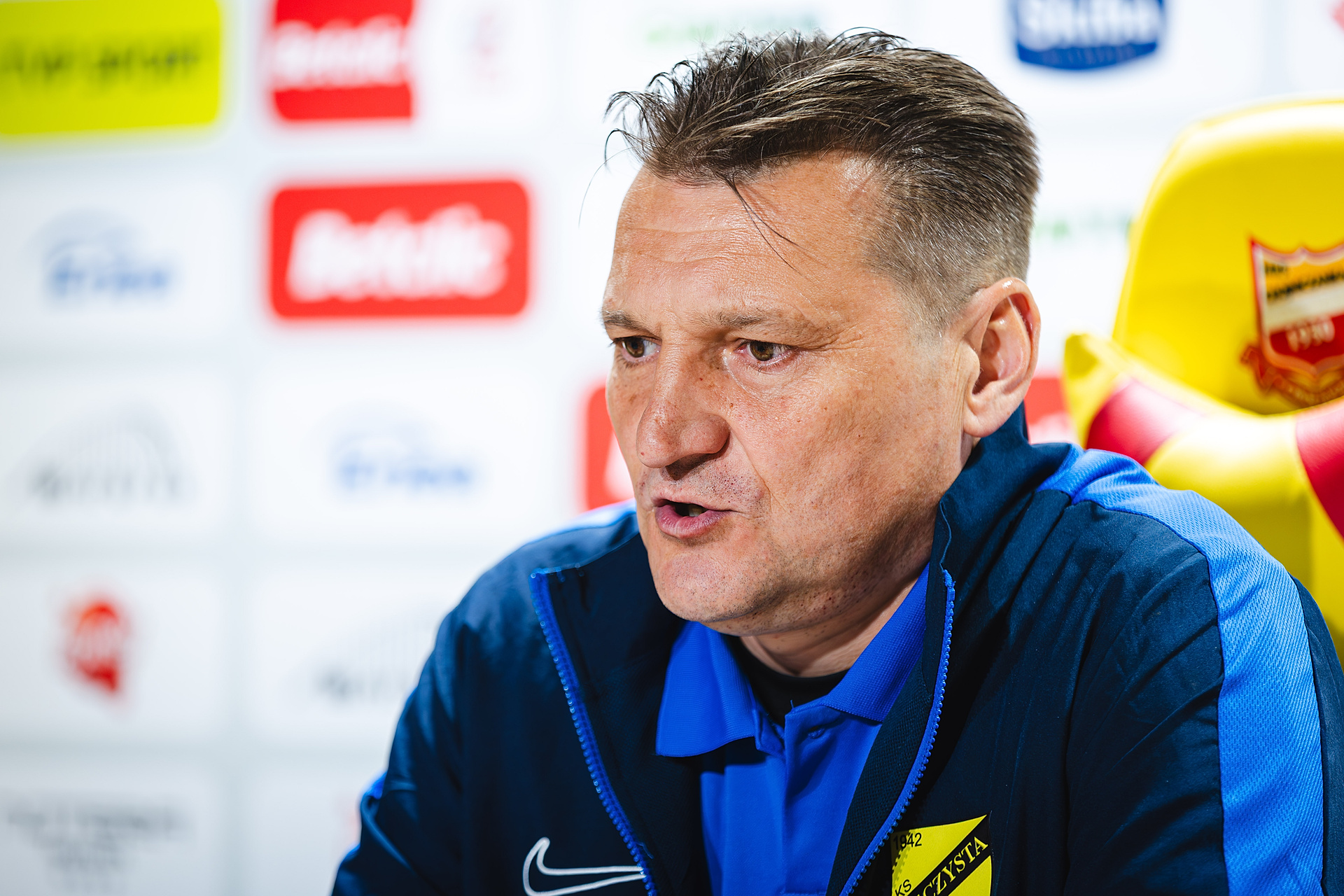 Trener Wieczystej: Mam kadrę, którą wielu chciałoby mieć. Możemy wygrać z każdym [NASZ WYWIAD]