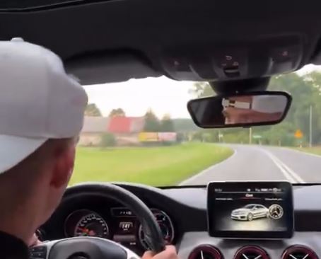 Wychowanek Śląska oszalał. Pędził prawie 200 km/h [WIDEO]