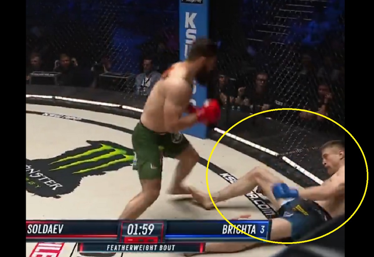 Bestialski nokaut na KSW 108. Wyłączył mu światło jednym ciosem [WIDEO]