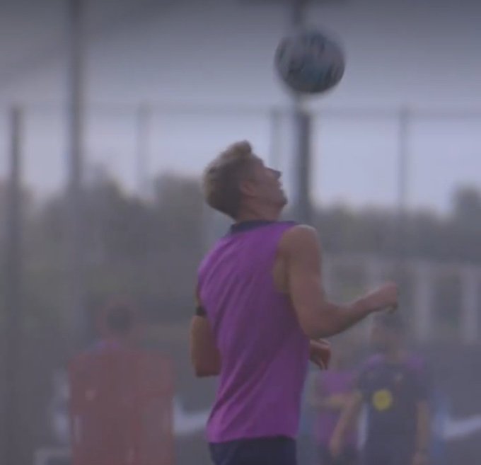 Popis Lewandowskiego na treningu Barcelony. "Delektuj się jakością" [WIDEO]