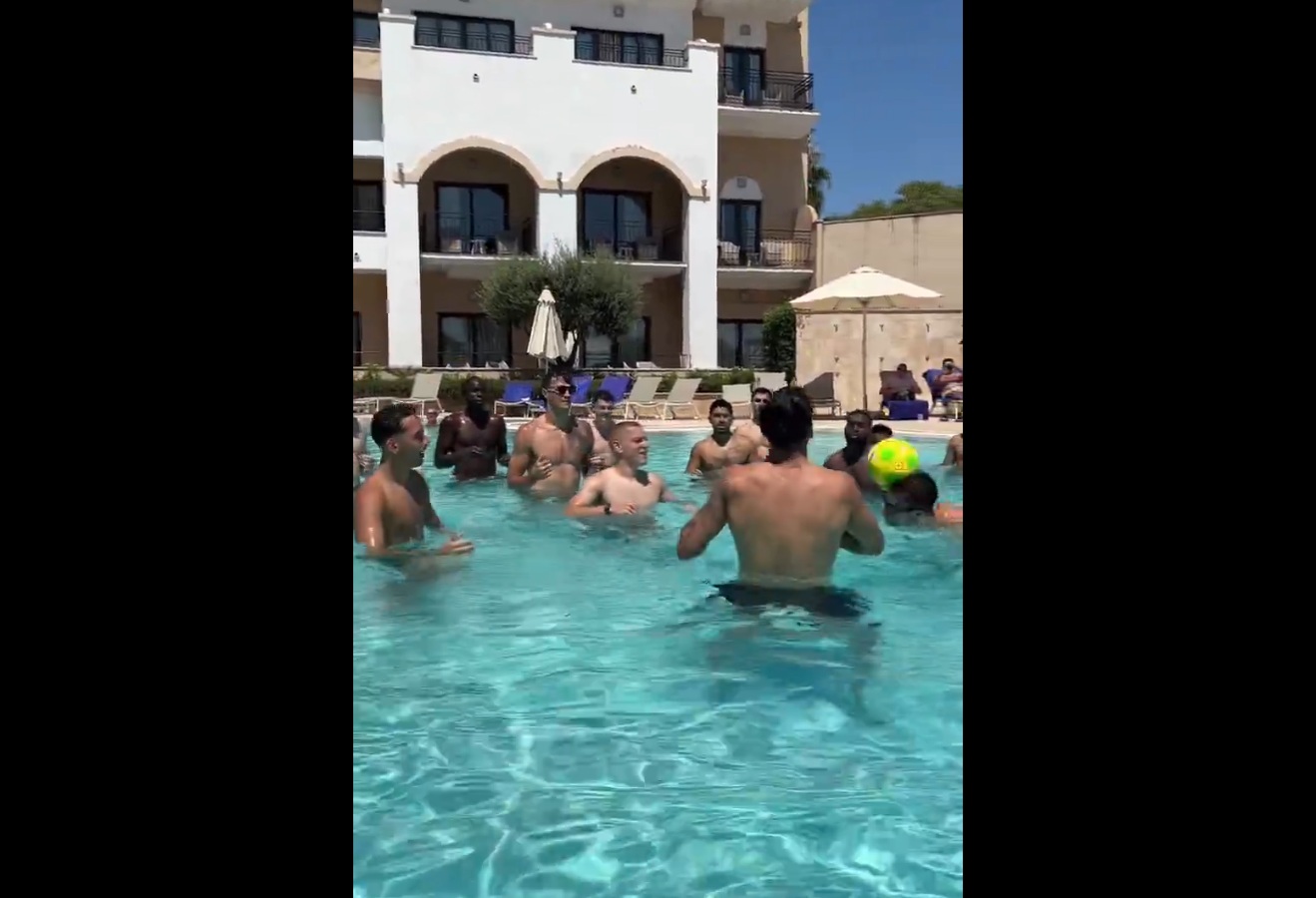 Kuriozalny trening znanego klubu. To trzeba zobaczyć [WIDEO]