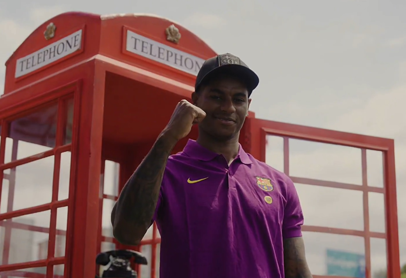 Takim cackiem Rashford przyjechał na trening. Oto, czym jeździ w Barcelonie [WIDEO]