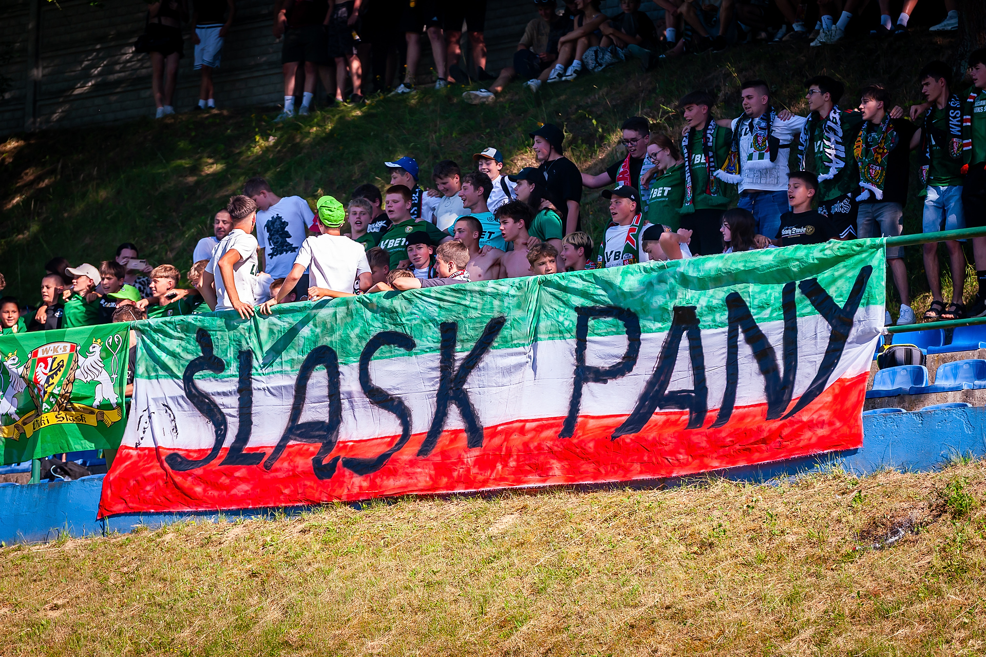 Policja interweniowała przed meczem Śląska. Są zatrzymani