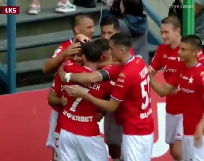 Hitowy triumf Wisły Kraków! ŁKS wrzucony na karuzelę [WIDEO]