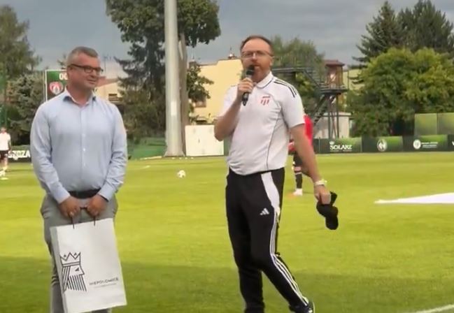 Stokowiec przeprosił Niepołomice. "Ta wypowiedź nie powinna się zdarzyć" [WIDEO]