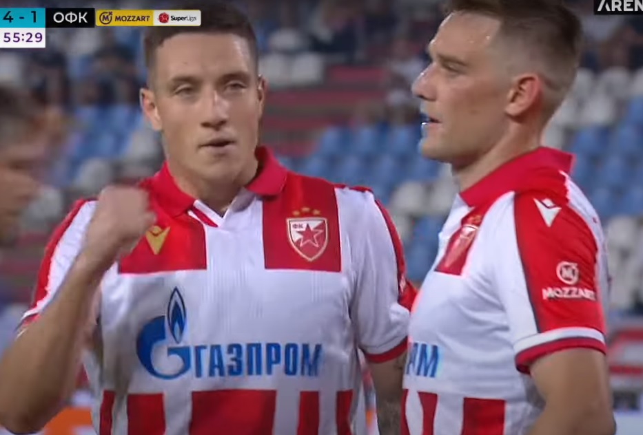 Crvena Zvezda zgniotła rywala. Ostrzeżenie dla Lecha [WIDEO]