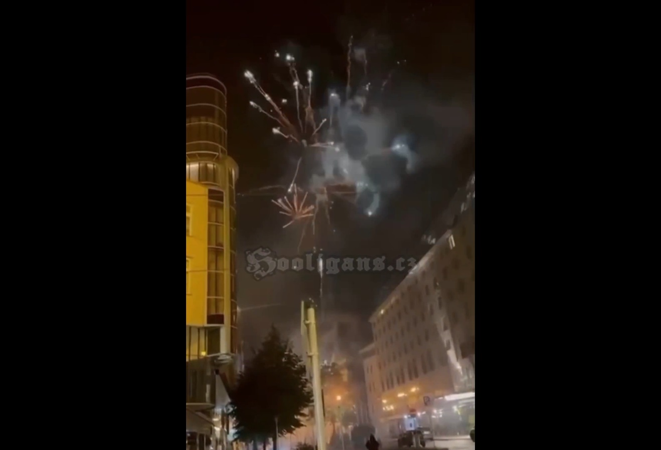 Zadyma przed meczem el. LK. Kibice poszli na całość [WIDEO]