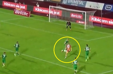 Cudny gol w Betclic 2 Lidze. Techniczne mistrzostwo. "Magik" [WIDEO]