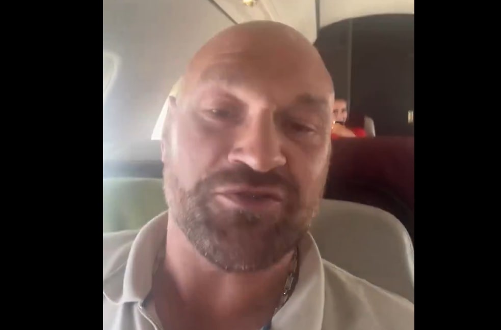 Fury przeżył chwile grozy. Samolot musiał szybko lądować [WIDEO]
