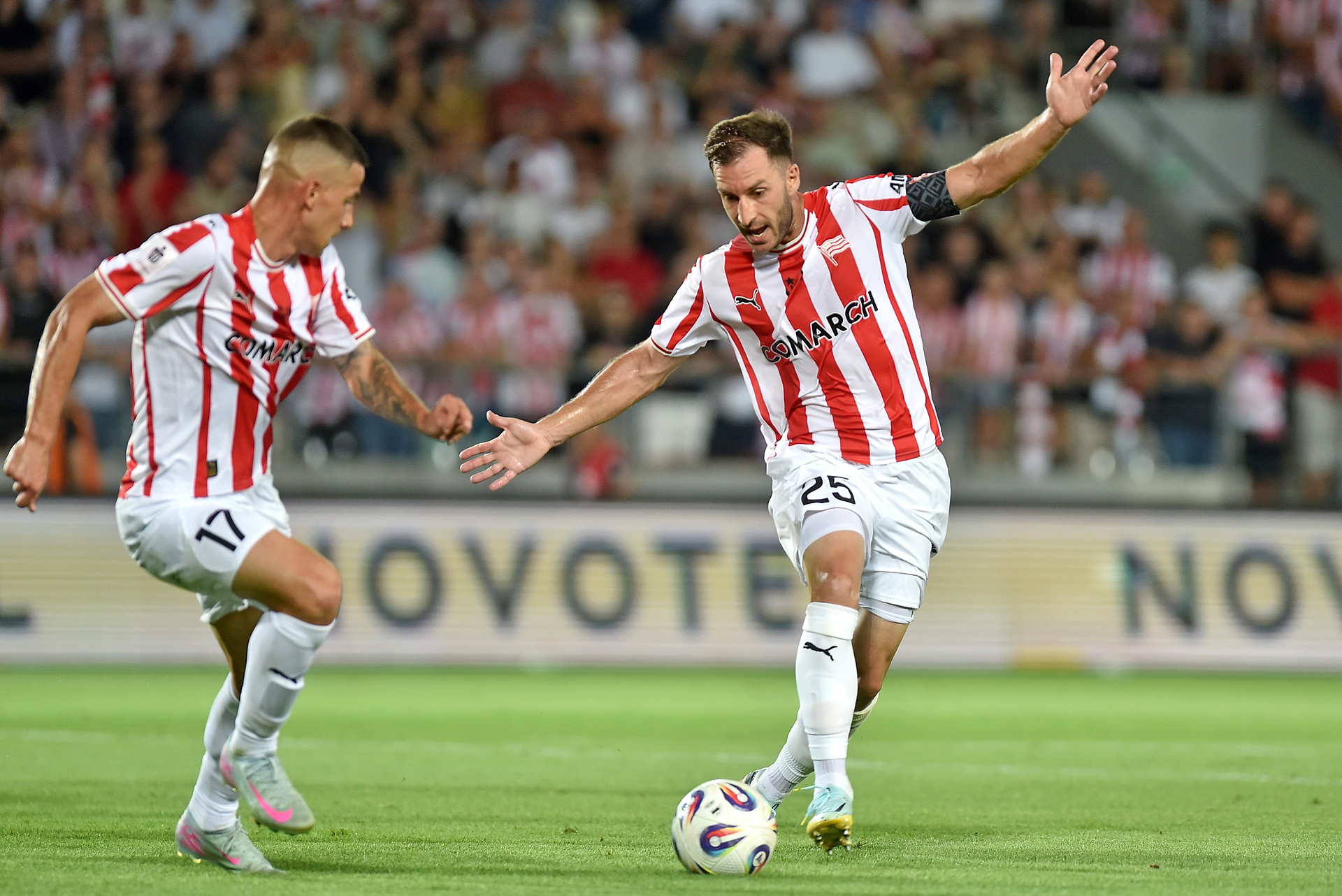 Widzew zatrzymał się na "Pasach". Cracovia górą w hicie kolejki [WIDEO]