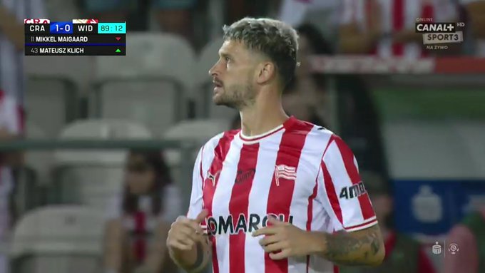 Klich znowu zagrał w Ekstraklasie! Tak przywitali go kibice Cracovii [WIDEO]